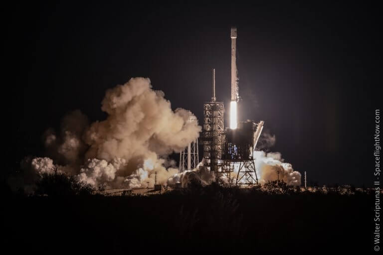 After battling high wind delays Falcon 9 manages to launch telecomms satellite EchoStar 23