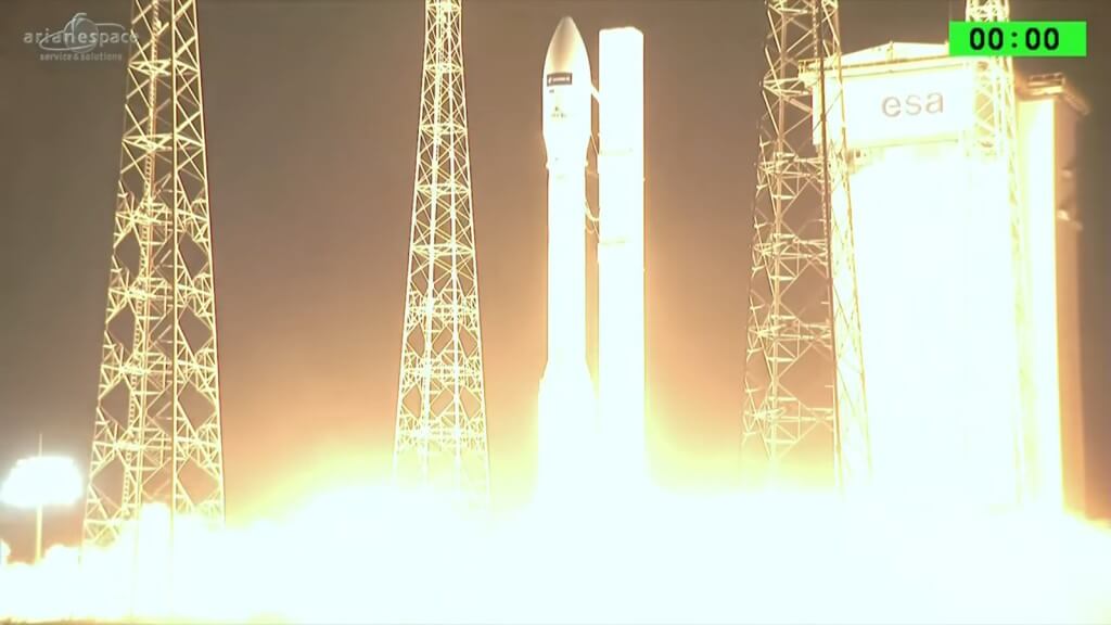 Vega light launcher completes ninth launch