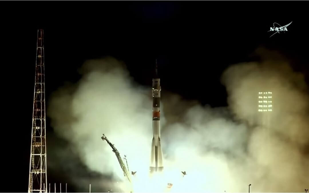 ISS Activity: Soyuz launch restores ISS crew to six and DRAGON capsule returns to Earth