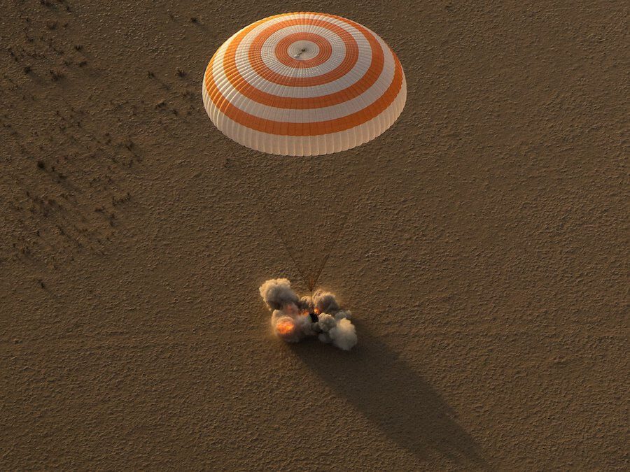 Soyuz MS-04 brings back crew including long stayer Dr Peggy Whitson from ISS safely