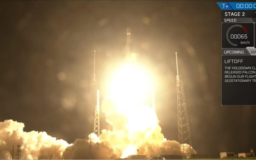 SpaceX launches heavy “all-electric” SES-12 to GTO on a mixed Block Falcon 9