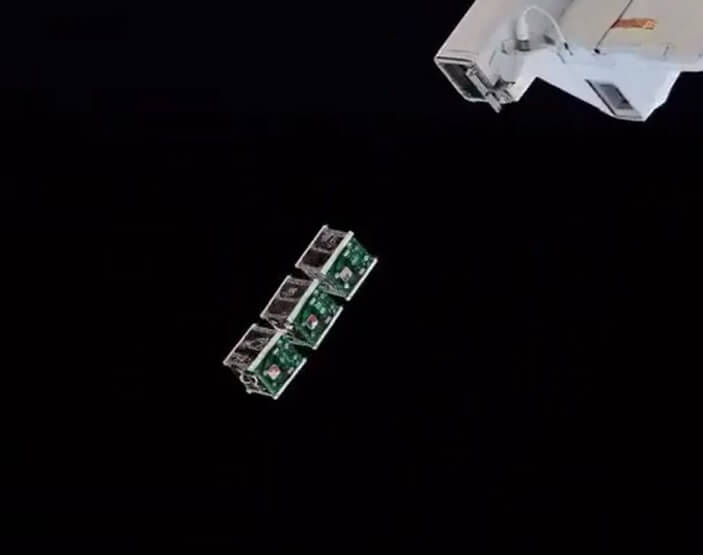 Three more cubesats pinged out of ISS