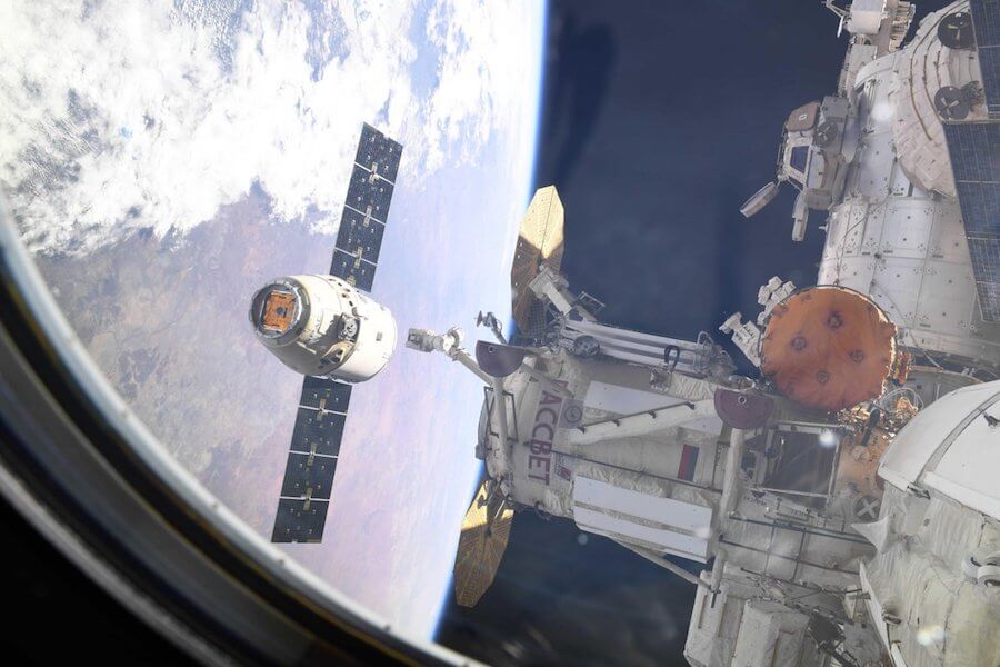 Dragon CRS-16 departs ISS and splashes down carrying return cargo