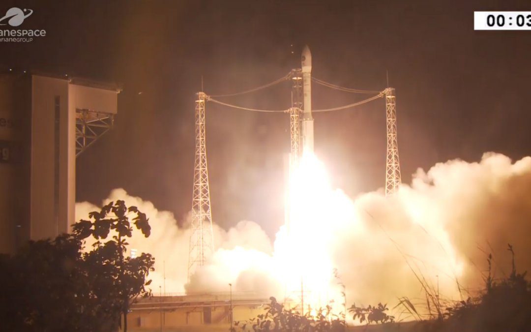 First Vega launch of the year orbits Italian PRISMA spacecraft