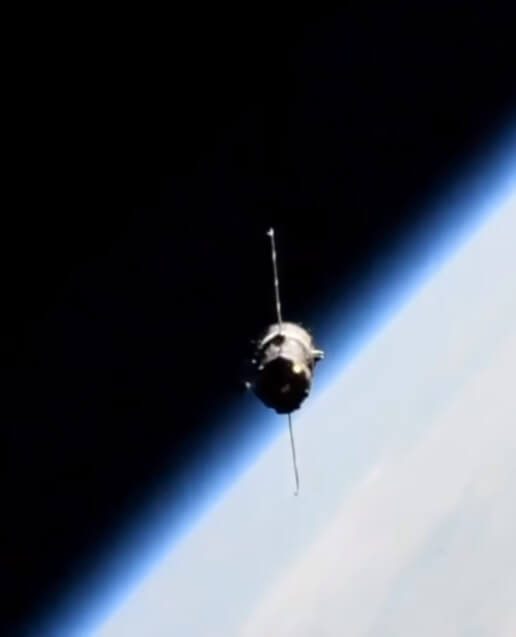Robot leaves the International Space Station (ISS) on board Soyuz MS-14