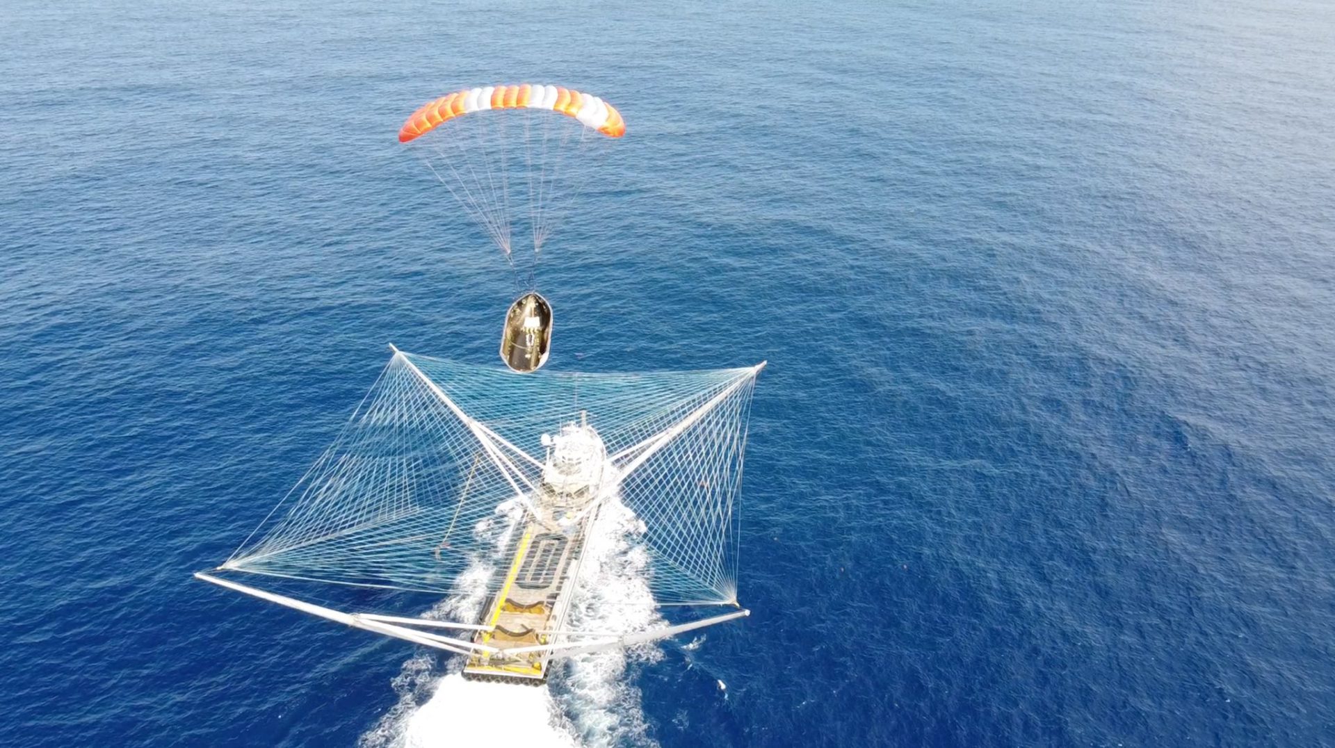 SpaceX carries out eleventh Starlink mission with its first stage used for a sixth time, one fairing half netted from air