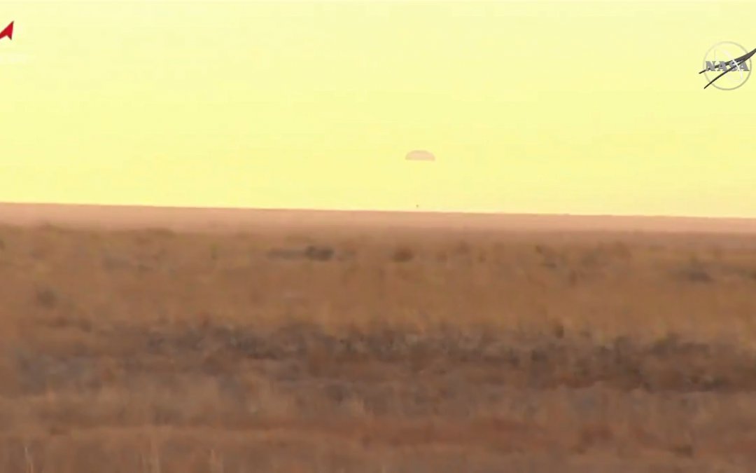 Cosmonauts and astronaut return to Earth on Soyuz MS-16
