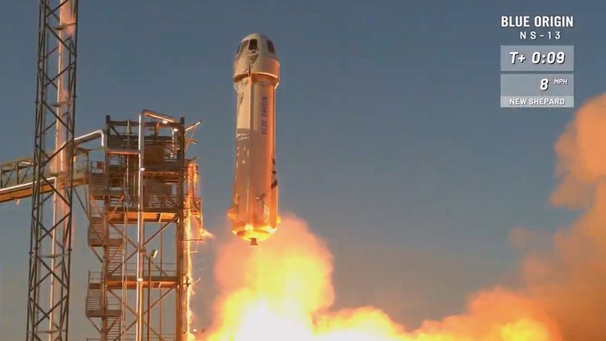 Blue Origin New Shepard completes 13th sub-orbital launch, first in 2020