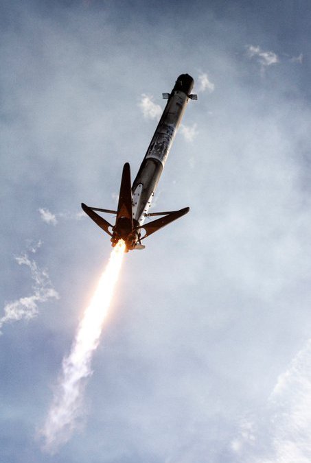 Falcon 9 launches “dog house” looking sea-level monitoring satellite Sentinel 6A Michael Freilich