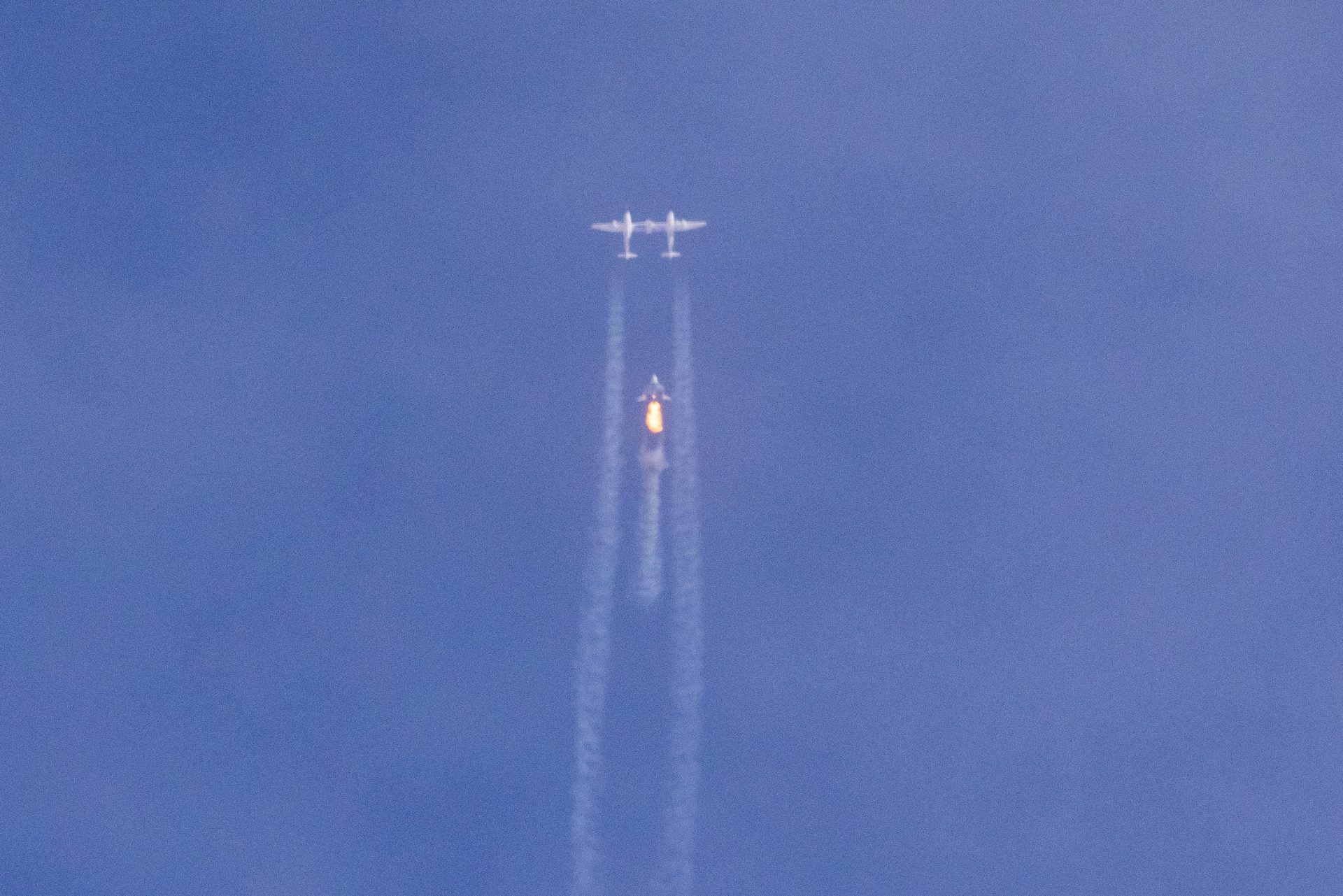 Was it an abort or launch failure? SpaceShipTwo abandons launch one second after ignition