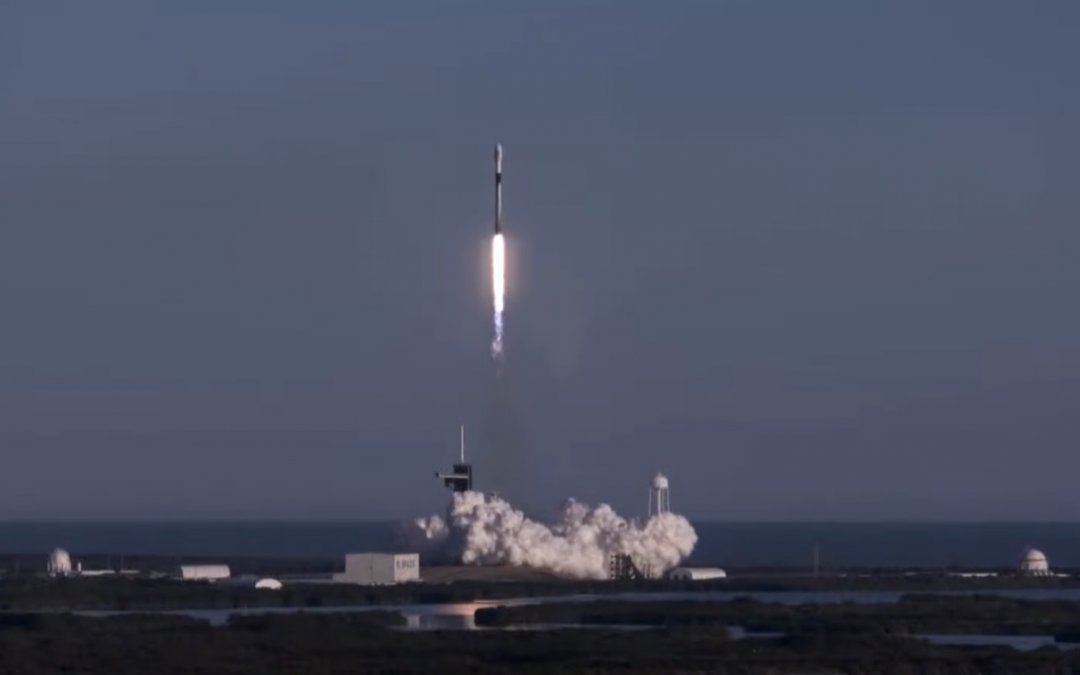 Initial Starlink launch of 2021 sees 60 more sats added and first eight-time booster landing