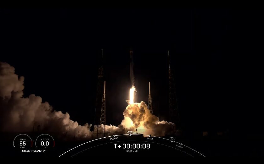 SpaceX launches Starlink mission and achieves first 10th stage re-use