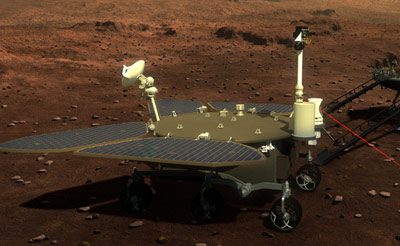 China lands rover on Mars