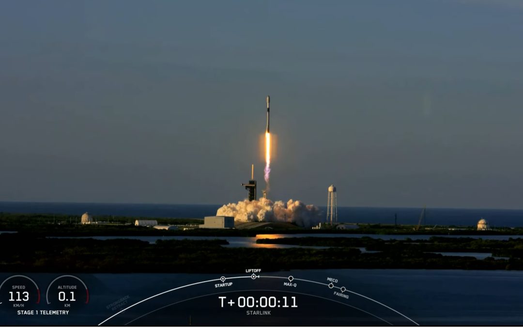 SpaceX kicks off 2022 with a Starlink launch from Florida