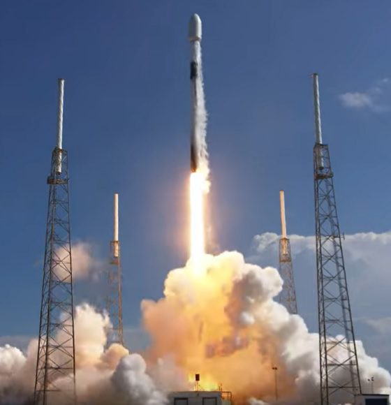 SpaceX Falcon 9 launches Nilesat 301 into super-synchronous transfer orbit