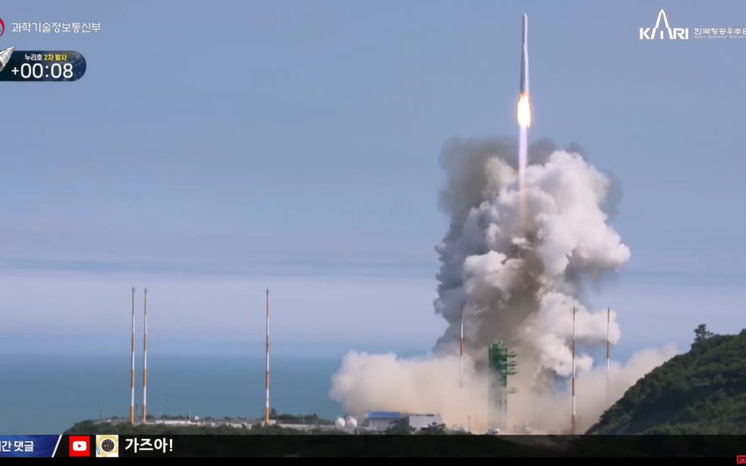 South Korea successfully completes second test flight of Nuri rocket