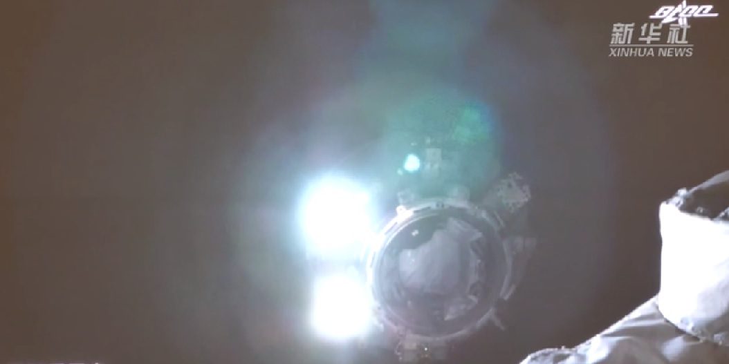 Tianzhou 3 cargo ship undocks from Chinese Space Station
