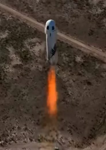 Blue Origin launches sixth space tourism sub-orbital flight