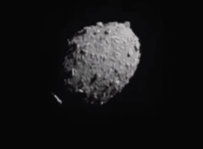 DART strikes asteroid Dimorphos in orbit changing experiment