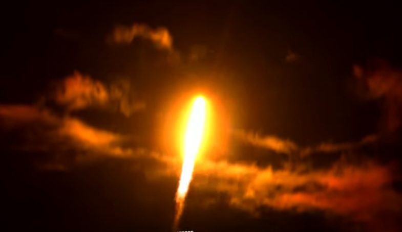 Falcon 9 launches 54 Group 4-34 Starlink comsats from Cape Canaveral