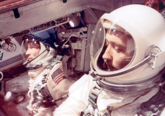 On a sadder note: Apollo 9 astronaut James McDivitt and record-breaking Mir cosmonaut Valery Polyakov depart to infinity and beyond…as does Angela Lansbury