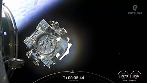 Falcon 9 launches Eutelsat 10B comsat