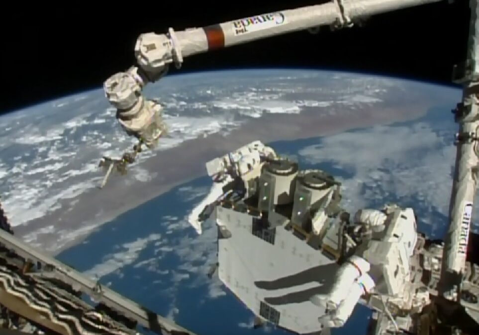 Astronauts successfully install fourth iROSA solar array on ISS