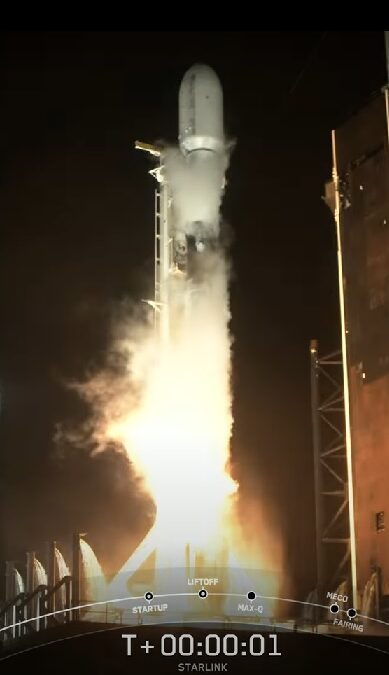 Starlink Group 5-3 is launched by a SpaceX Falcon 9