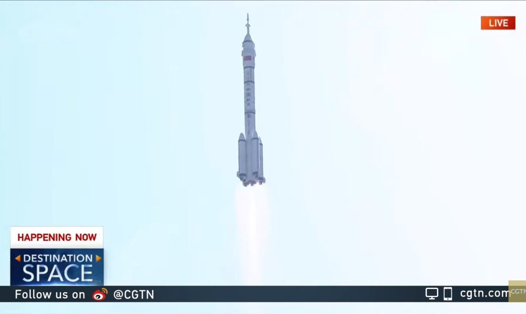 Chinese crew mission Shenzhou-17 successfully launched and docks with the CSS