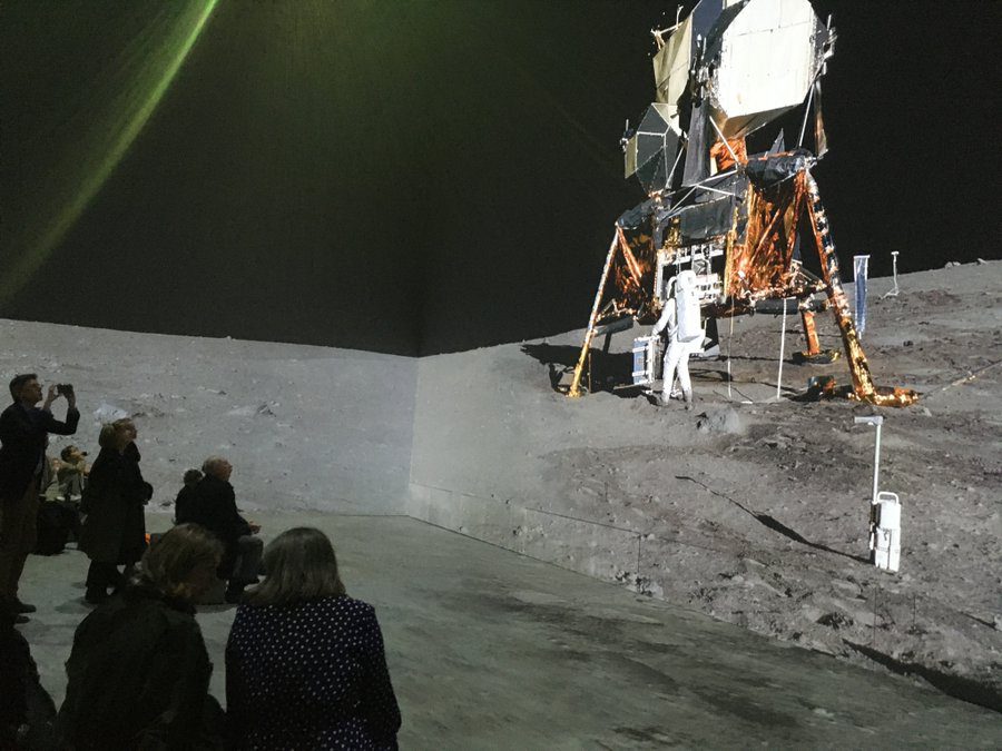 Space Arts Review: Tom Hanks’ Moonwalkers show in London wows