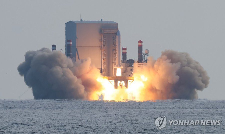 South Korea launches TLV solid rocket to orbit on its first orbital flight (Corrected)